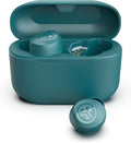 JLab Go Air Pop+, True Wireless Earbuds, Bluetooth Earbuds with Microphone, Dual Connect, USB-C Charging Case, Teal