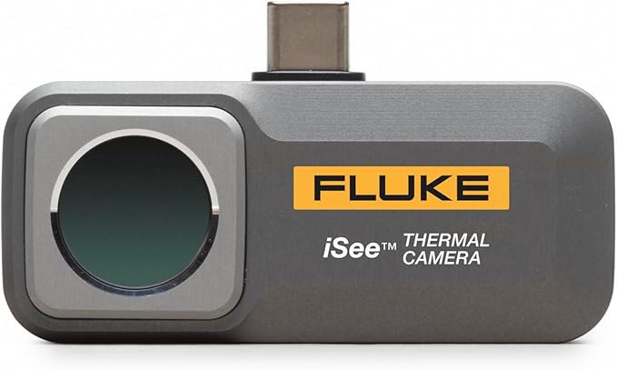 Fluke TC01A 25Hz - iSee Mobile Thermal Camera for Android Smartphones, Temperature Range up to 1022°F