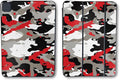 Skin Compatible with Apple Smart Folio for iPad Pro 11-inch (M4/M5) 2025 - Red Camo - Premium 3M Vinyl Protective Wrap Decal Cover | Crafted in The USA by MightySkins