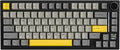 ATTACK SHARK X820 Ultra 75% Wireless Gaming Mechanical Keyboard Hot-Swappable Gasket Mount RGB Backlit BT/2.4G/Wired Custom Keyboard with Smart TFT Display&Knob QMK Driver-Star Black&Gift Switch