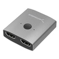 SABRENT HDMI Switch, 4K@60Hz HDMI Switcher, Splitter 2 in 1 Out, Supports HDR, 3D, Dolby, Compatible with Laptops, PC, Xbox Series, PS5 / PS4, Projector, and More (DA-HSW2)