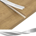 BTF-LIGHTING Silicone LED Channel System 32.8Ft Flexible Milky White Cover DIY Spotless Tube for ≤18mm Width LED Strip,Neon Rope Light Channel Diffuser, for Kitchen Cabinet, Room, Patio(No LED Strip)