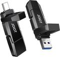 JOIOT USB C Flash Drive 128GB Up to 450MB/s Dual Type-C & USB-A USB 3.2 Solid State Drive USB-C Thumb Drive Compatible with iPhone 15/16 Series Smartphone Tablet Laptop Car Smart TV Game Console