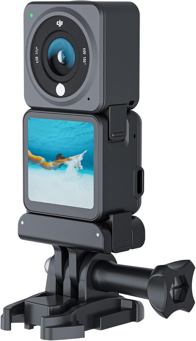 Action 2 Magnetic Adapter Mount 1/4 Interface Mount Bracket for DJI Action 2 Sports Camera Accessories (Adapter1)