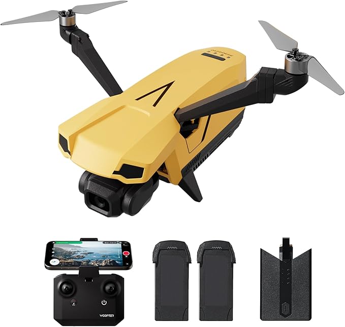 Falcon Mini Drone Plus an Extra Battery Plus a Charging Hub, 2 Battery for Max 68 Mins Flight Time (Combo)