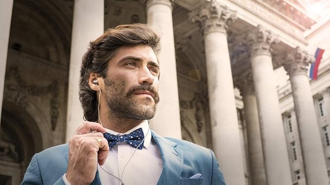 SoundMAGIC E11 Wired Earbuds No Microphone HiFi Stereo Earphones Noise Isolating in Ear Headphones Powerful Bass Tangle Free Cord Black