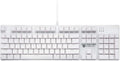 Merdia Hot Swappable 104 Keys Full Size Mechanical PC Gaming Keyboard | Blue Switch White Mechanical Wired Computer Keyboards | LED Backlit 104 Keys US Layout Light Up Wired Gaming Keyboard