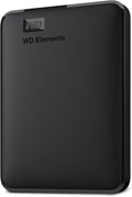 Western Digital WD 1TB Elements Portable External Hard Drive for Windows, USB 3.2 Gen 1/USB 3.0 for PC & Mac, Plug and Play Ready - WDBUZG0010BBK-WESN