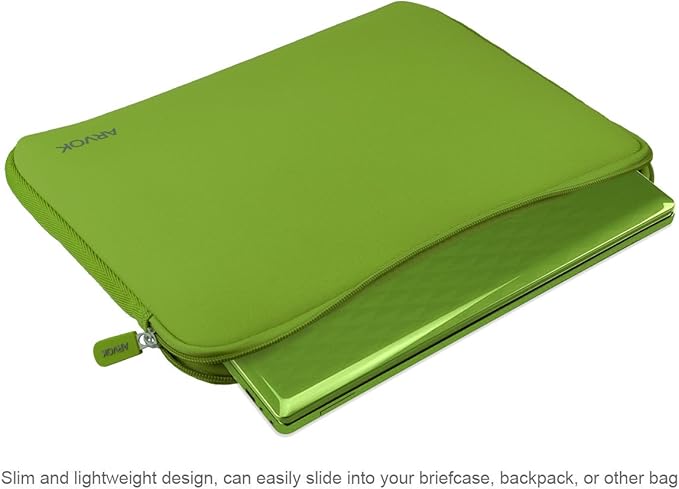 ARVOK 15-16 Inch Laptop Sleeve Ultra-Thin Multi-Color & Size Choices Case/Water-Resistant Neoprene Notebook Computer Pocket Tablet Briefcase Carrying Bag/Pouch Skin Cover for HP/Dell/Lenovo/Asus/Acer
