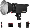 IFOOTAGE 220DN Video Light,220W COB LED Light,Continuous Lighting for Photography,CRI 98,TLCI 99,42000Lux @1M,8 Lighting Effects,Silent Run,TM-30 Rf97 Rg100