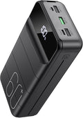 Portable Charger Power Bank 60000mAh Fast Charging 22.5W PD4.0 & QC 4.0 with USB C Battery Pack Charger Portable High Capacity Portable Phone Charger Power Bank for iPhone,Samsung,Travel (Black)