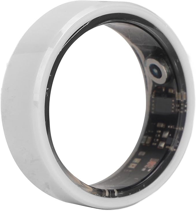 Yoidesu Smart Health Ring for Women & Men, IP68 Wearable Fitness Ring Rechargeable with Sleep Monitoring Step Counting Camera Control Heart Rate (9)