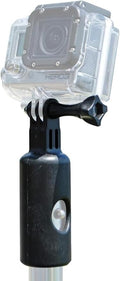 Shurhold Camera Adapter Handle Mount - Transform Handle into Versatile Action Camera Rig for Epic Adventure Shots