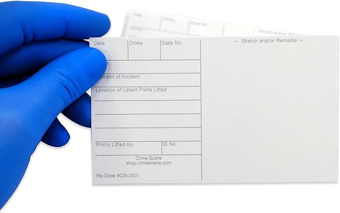 Crime Scene Magnetic Basic Latent Fingerprint Kit, Bichromatic