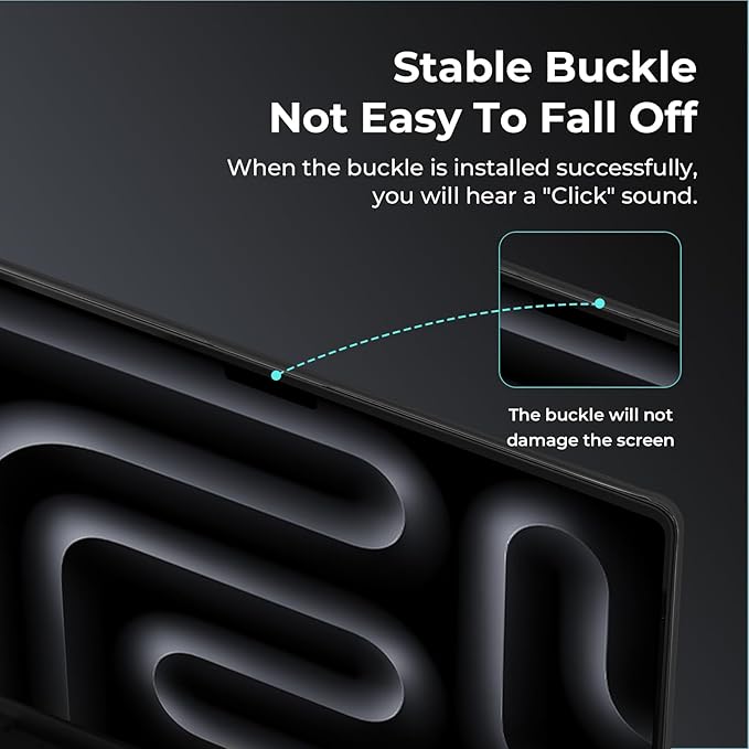 BlueSwan for MacBook Pro 14 inch Case, 2026-2021 M5 M4 M3 M2 M1, Anti-Scratch Flexible Protective Laptop Cover with Grippy Matte Texture, Slim and Easy Installation, Frosted Black