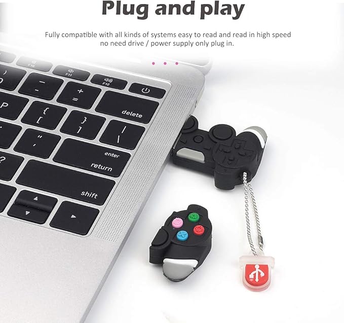 Cute USB Flash Drive 16GB Gamepad Model USB Memory Stick U Disk for Kids Students Gift Pendrive