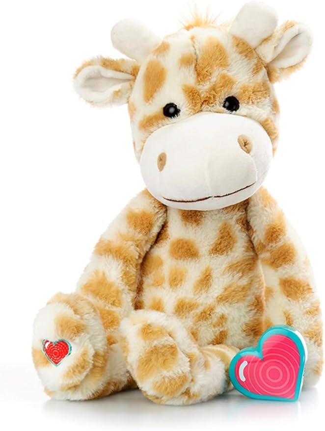 MBHB Digital Voice Recorder Animal w/20 Second Recorder, Dictaphone to Capture Baby's Heartbeat During Pregnancy + Ultrasound, Not a Medical Device, Giraffe