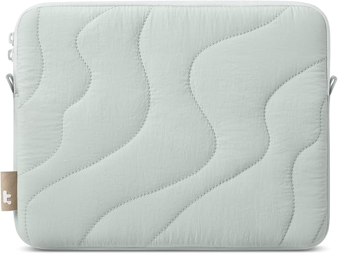 tomtoc 360 Protective Puffy Tablet Sleeve for 2026 11-inch iPad Air M4/M3, iPad Pro 2025 (M5/M4), iPad (A16) with Magic Keyboard/Smart Keyboard Folio, Quilted Soft Puffer iPad Case Bag