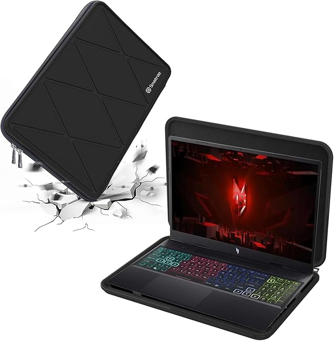 Smatree 17.3inch Hard Laptop Sleeve Case Only for Acer Nitro 17, Acer Nitro 17 Protective and Water-Resistant Bag, Travel Hard Case (NO Fit Other 17.3 inch Laptop！)