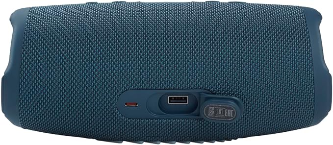 JBL CHARGE 5 - Portable Waterproof (IP67) Bluetooth Speaker with Powerbank USB Charge out, 20 hours playtime, JBL Partyboost (Blue)