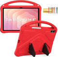 Kids Case for Samsung Galaxy Tab S11 Ultra 2025 14.6" Tablet, Techcircle Light Weight Shock Proof EVA Foam Handle Rugged Stand Protective Case, Red