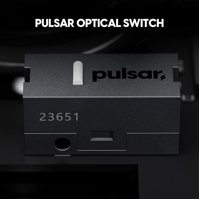 Pulsar Gaming Gears X2N Crazylight Wireless Gaming Mouse, Ultra Lightweight 1.38 oz (39g), Optical Switch, 32000 DPI, 750 IPS, XS-1 Sensor, 8k Compatible (Medium, Wildscape Ocean)