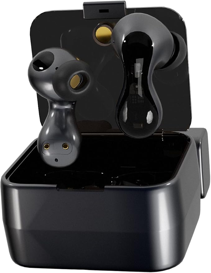 CCA ND Pulsar True Wireless Earbuds, Bluetooth V5.4 Headphones with 4-Mic HD Mic, 13mm Driver, Deep Bass, 36H Playtime, Touch Control, for Sports, Gym, Commute, iPhone & Android