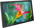 ELECROW 8 Inch Portable Monitor, 1280x800 Mini HD Display with Built-in Speakers, USB Powered, Non-Touch LCD Screen for Raspberry Pi, PC, Laptop, Jetson Nano, Game Consoles