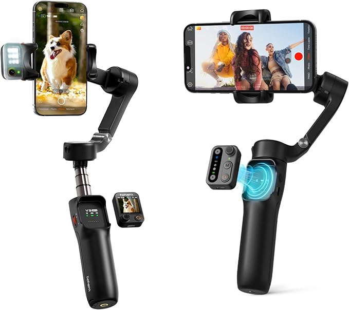 hohem iSteady X3SE Gimbal Stabilizer for iPhone & hohem iSteady V3 Ultra Gimbal Stabilizer for Smartphone