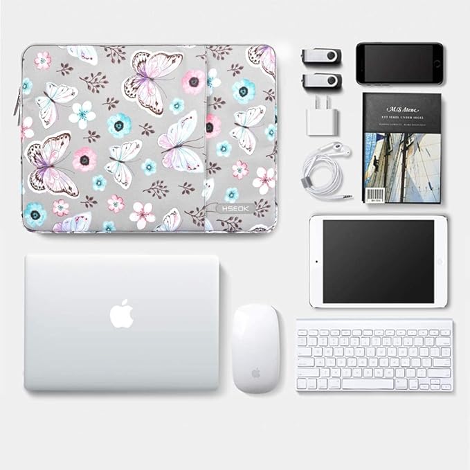 Hseok Laptop Sleeve 15.6 16 inch Case Compatible with MacBook Neo 16, MacBook Pro 16" M5/M4/M3/M2/M1, MacBook Air Pro 15", XPS 16, Most 15" 15.6" 16" Notebooks,B01F01