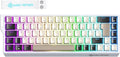 MAGIC-REFINER X68 HE Wired 60% Hall Effect Rapid Trigger Mechanical RGB Gaming Keyboard with 8K Polling,0.04mm RT Accuracy,Magnetic Switch,Adjustable Actuation,Snap Tap for PC Mac Esport Gamer(Cheese)