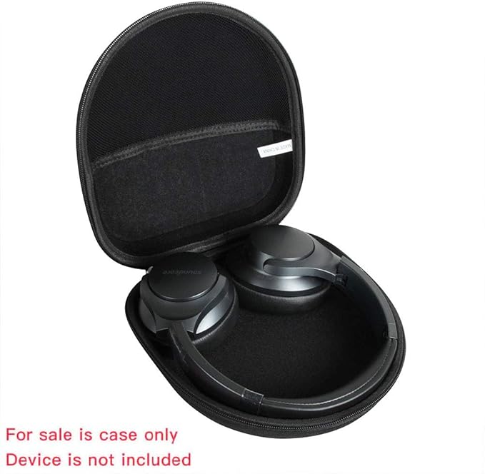 Hermitshell Hard Travel Case for Anker Soundcore Life Q20 / Q20i / Anker Soundcore Life Q30 Hybrid Active Noise Cancelling Headphones (Coal)