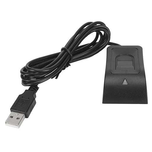 Fingerprint Reader, Fingerprint Reader Keyboard with Fingerprint Reader USB, Fingerprint Scanner USB Fingerprint Reader Compact Structure for Computer