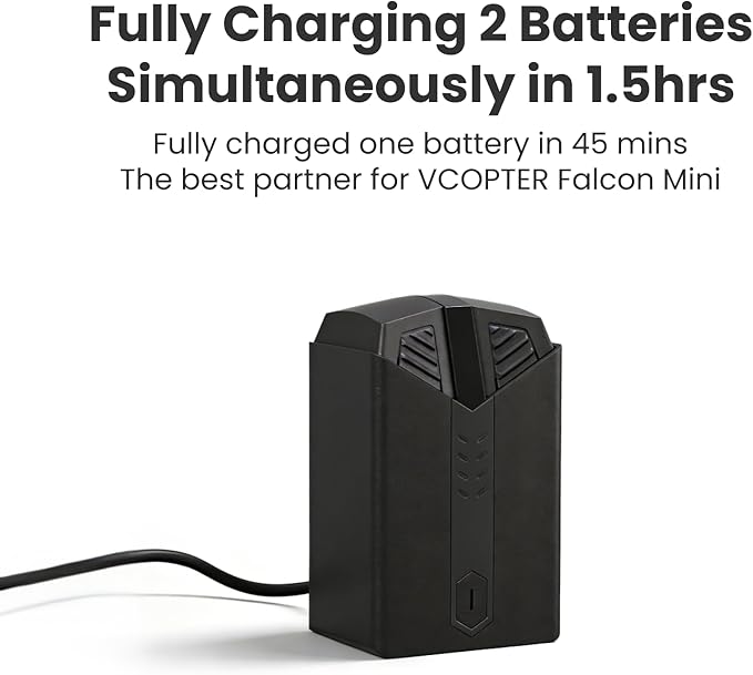 Falcon Mini Drone with a Charging Hub, Max Speed 16m/s, 1 Battery for 34-Min Max Flight Time, 249g