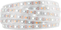 BTF-LIGHTING RGBW RGB+Natural White SK6812 (Similar WS2812B) 4 Colors in 1 LED Strip Individually Addressable 16.4ft 60Pixel/m 300LED Light Dream Color IP67 DC5V White PCB (No Adapter or Controller)