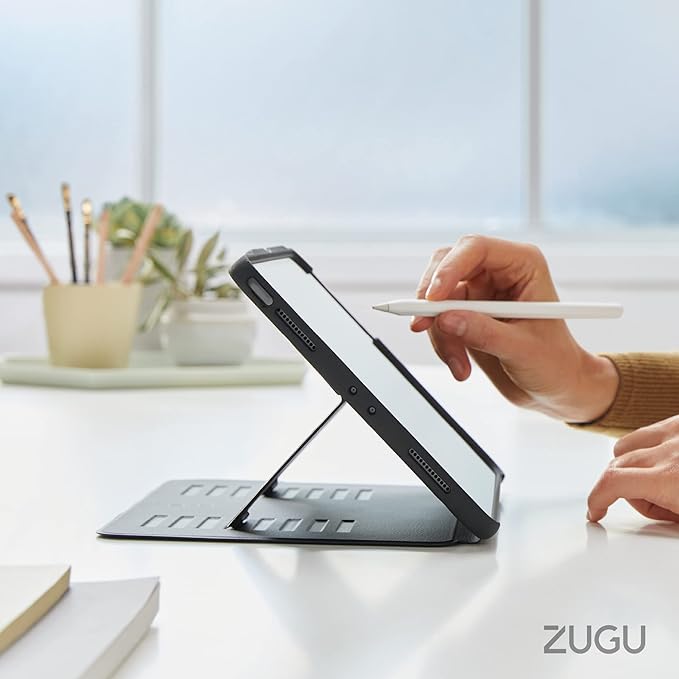 ZUGU CASE for iPad Air 11 M4 2026/M3 2025/M2 2024 iPad Air 4 & 5 10.9 Inch (2020/2022) - Protective, Ultra Thin, Magnetic Stand, Sleep/Wake Cover with Apple Pencil Charging & Storage - Pine