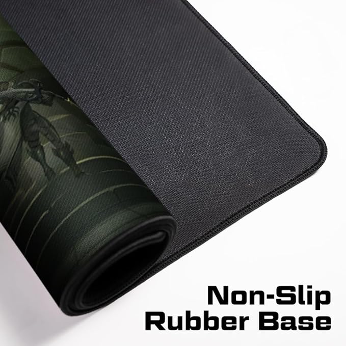 Stone of Jas - Old School RuneScape Gaming Desk Mat – Large Extended Mouse & Keyboard Pad