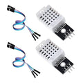 2-Pack DHT22/AM2302 Digital Temperature and Humidity Sensor Module Temperature Humidity Monitor Sensor Replace SHT11 SHT15 for Arduino Electronic Practice DIY