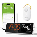 MOCREO WiFi Indoor Hygrometer Thermometer 2000ft Long Monitor Range, Smart Remote Humidity Temperature Sensor with App Email Alert, 2-Year Free Data Export, for Room, Garage, Basements