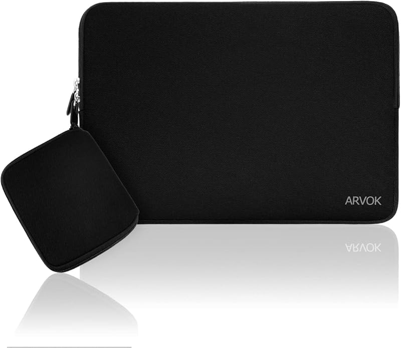 ARVOK Laptop Sleeve Water Resistant Computer Case Carrying Bag/Pouch Cover for MacBook/HP/Dell/Lenovo/Asus/Acer/Samsung