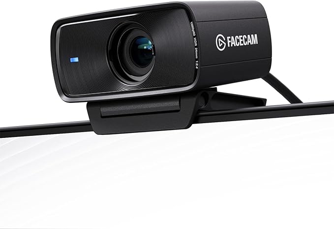 Elgato Facecam MK.2 – Premium Full HD 1080p Webcam for Streaming, Gaming, Video Calls, Recording, HDR Enabled, Sony Sensor, PTZ Control – Works with OBS, Zoom, Teams, and More, for PC/Mac
