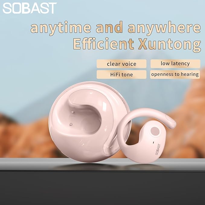 Wireless Earbuds for Workout/Running, Sports Bluetooth 5.4 Headphones,IPX7 Waterproof,Fast Charging,40Hrs Playtime Ear Buds(Pink)