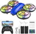 Swifsen Drones for Kids with Camera,Rc Drone Indoor Small Helicopter,Birthday Gifts for Boys and Girls Beginners Friendly,Mini Quadcopter Toy With 2 Batteries,Propeller Protect,Altitude Hold