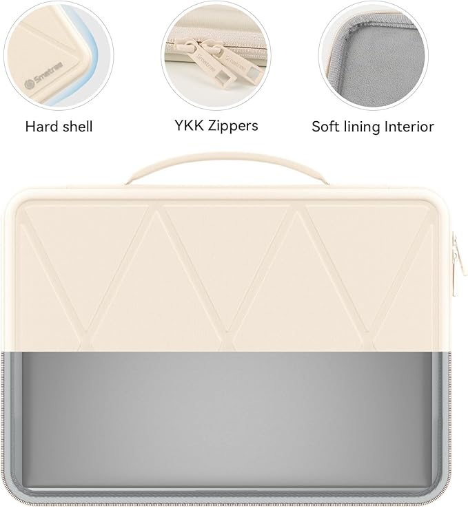 Smatree Hard EVA Protective Sleeve Case Compatible for 16 inch Lenovo Legion Pro 7/7i Gen 10, for 16 inch Lenovo Legion 9i Gen 9,for 16inch LOQ 16IRH8/16APH8 Gaming Laptop,White(X8310W)