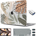 CISSOOK Compatible with MacBook Air 13.6 inch Case 2026 2025 2024 2022 Release A3449 A3240 A3113 A2681, Tropical Hard Shell Case with Keyboard Cover for MacBook Air 13 inch M2 M3 M4 M5 Chip