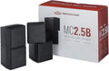 Pure Resonance Audio MC2.5B Dual 2.5” Swiveling Surround Sound Mini Cube Speaker (Pair, Black) (Without Brackets)