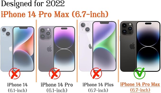 Magnetic for iPhone 14 Pro Max Case Cute Stripes Phone Case, Shockproof Slim TPU and Hard PC Protective Phone Cover Compatible with MagSafe Designed for Women Girls, Deep Purple