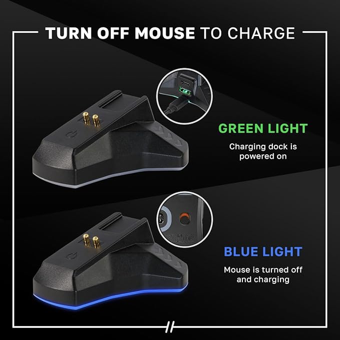 Logitech PRO X Superlight 2 Wireless Gaming Mouse, Black | Ultra-Lightweight, Hero 2 Sensor, 44k DPI, 5 Programmable Buttons, Lightspeed Wireless, PC/Mac | with Signature Series Charging Dock