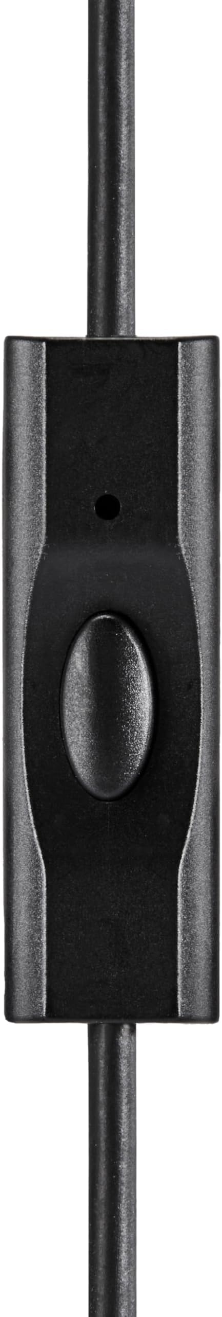 Amazon Basics Wired Earbuds with Microphone, in-Ear Headphones, USB-C, 4.2 ft Cable, S/M/L Ear Tips, Black