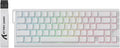 ATTACK SHARK X68 PRO HE Wireless Rapid Trigger Gaming Keyboard with Adjustable Actuation,8K Polling Rate,Hall Effect Magnetic Switch,Hot-Swap,RGB Backlit,BT/2.4GHz/Wired,for FPS Games-White